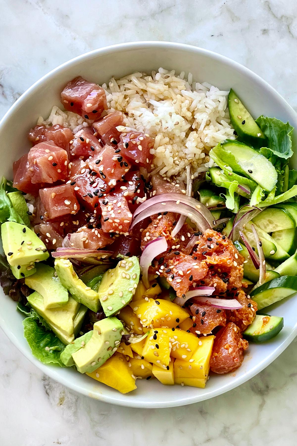 Poke Bowl foodiecrush.com